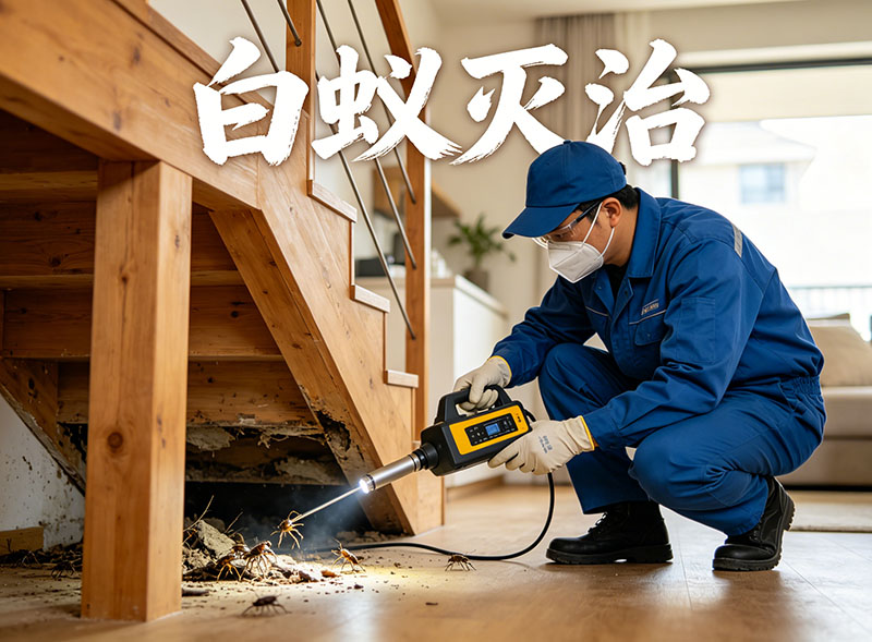 嵊州白蚁灭治服务｜专业消杀，筑牢建筑安全防线